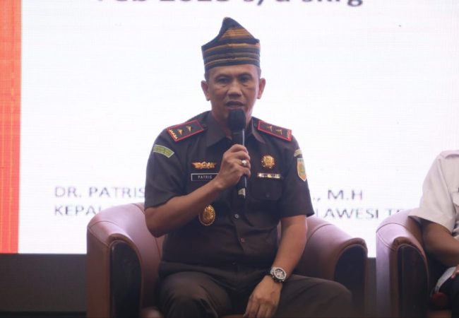 Jadi Narsum Rakor, Kajati Sultra Paparkan Penegakan Hukum Jelang Pemilu 2024