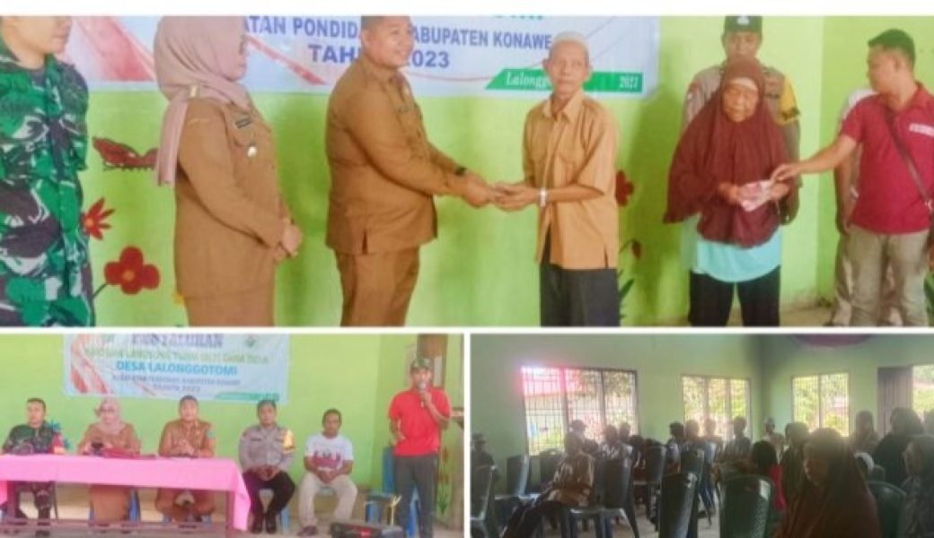 Kades Lalonggotomi Pastikan Penyaluran BLT Tepat Sasaran