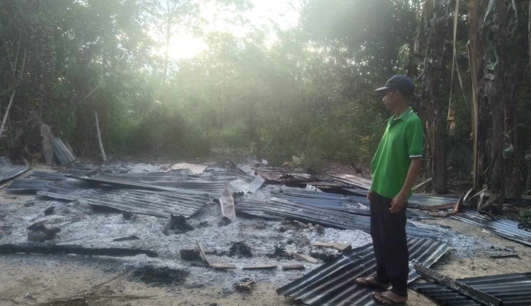 Satu Unit Rumah Terbakar di Kendari, Kerugian Ditaksir Capai 10 Juta Rupiah