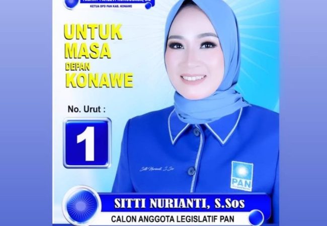 Optimis Raih 5000 Suara, Caleg Dapil III Konawe Target Ketua DPRD