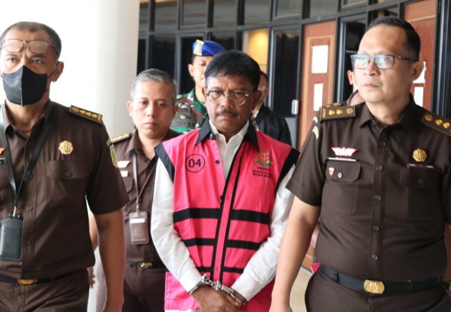 Menkominfo Ditahan atas Dugaan Tipidkor BTS 4G