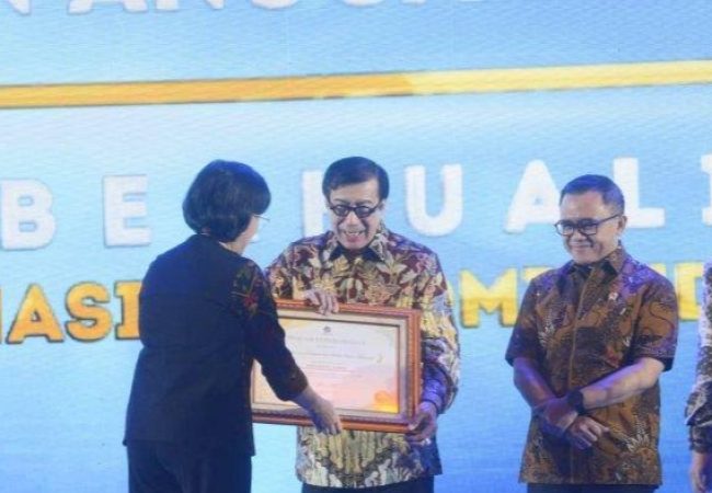 Kemenkumham Raih Penghargaan Kinerja Anggaran Terbaik, Yasona: Dorong Semua K/L Kelola APBN Sesuai Peruntukan
