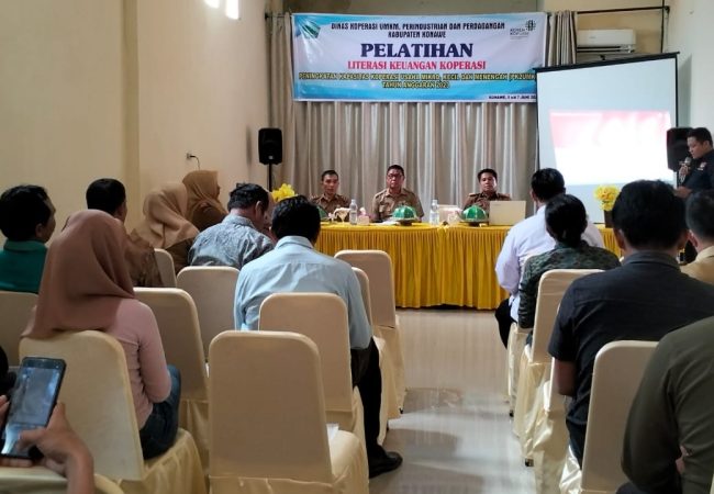 35 Pelaku Koperasi di Konawe Ikuti Pelatihan Keuangan