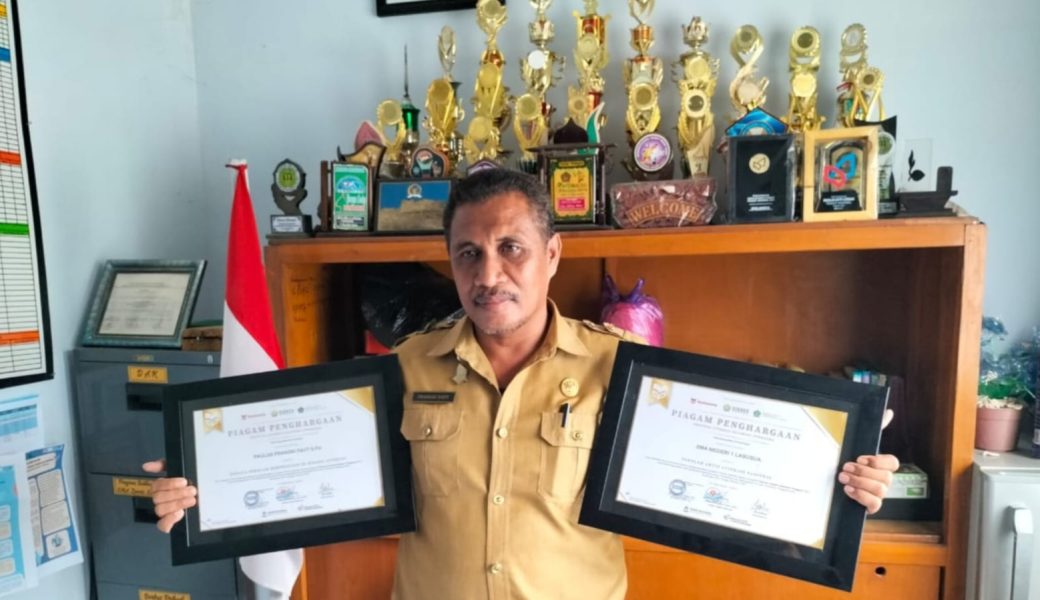 SMAN 1 Lasusua Raih 2 Penghargaan Literasi Tingkat Sultra