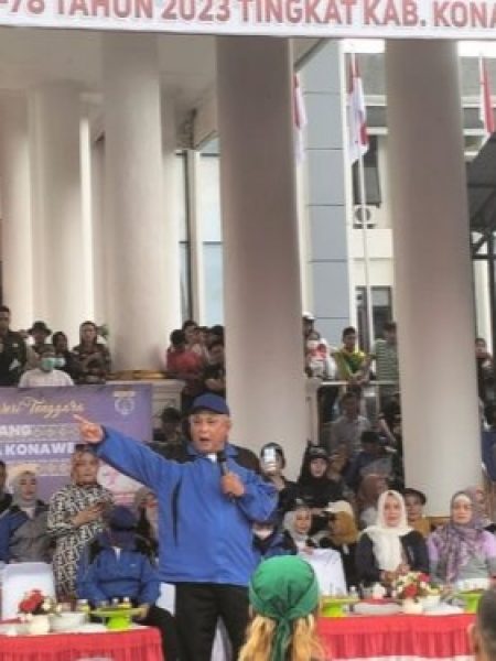 Sambut HUT RI, Berikut Pesan Bupati Konawe Saat Buka Porseni