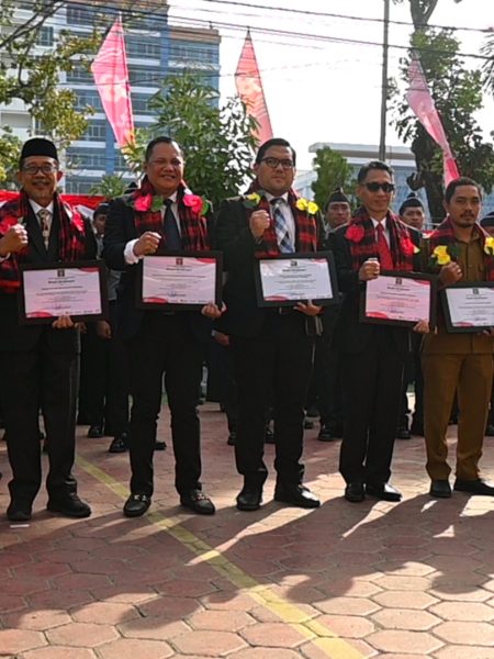 Momen HUT ke 78 Kemenkumham, Kanwil Sultra Beri Penghargaan bagi Mitra Kerja