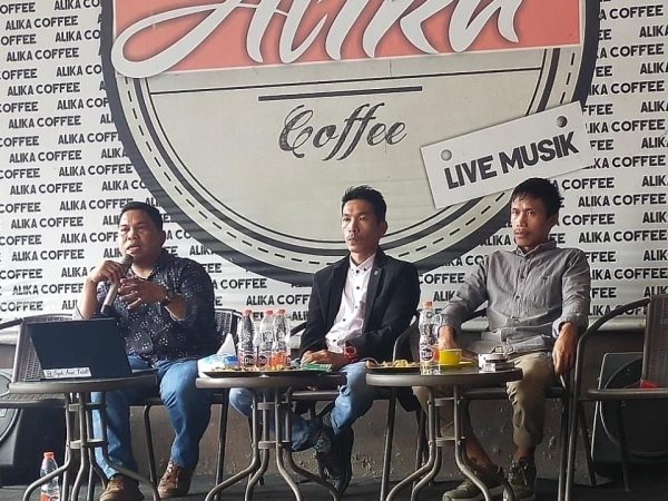 Bawaslu Konawe Gelar Diskusi Bersama Insan Pers