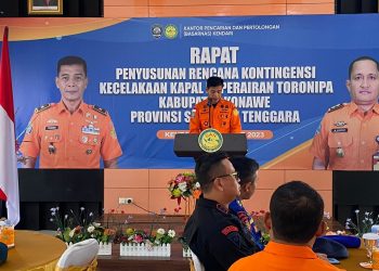 Penyusunan Rencana Kontingensi Kecelakaan Diadakan Basarnas Kendari