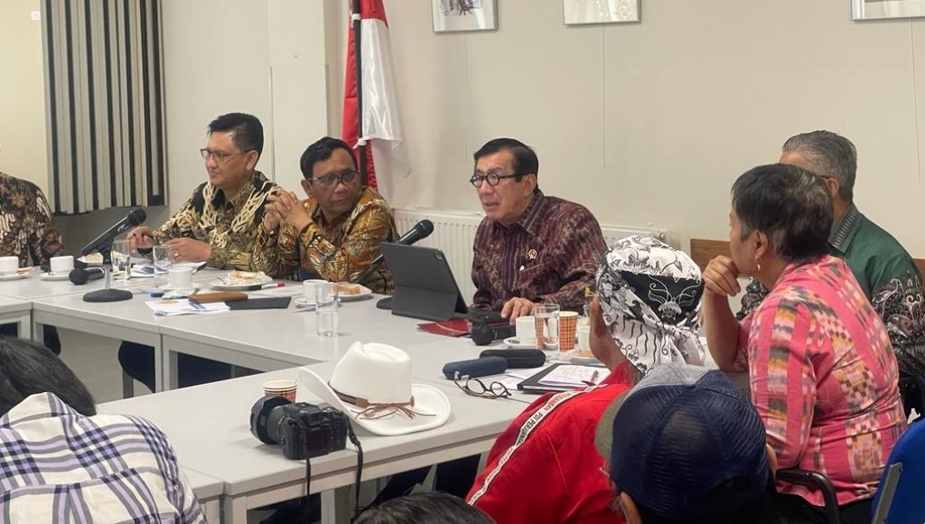 Menkopolhukam dan Menkumham Temui Eks MAHID di Belanda