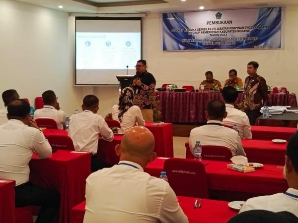 Puluhan ASN Eselon II di Konawe Ikuti Seleksi JPT