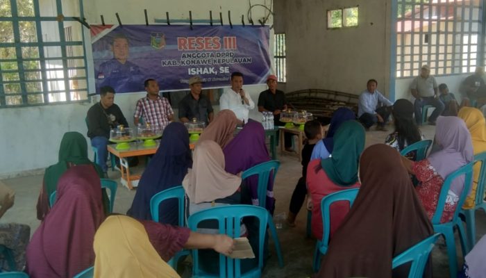 Reses di Tiga Tempat, Ketua DPRD Konkep Siap Perjuangkan Aspirasi Masyarakat