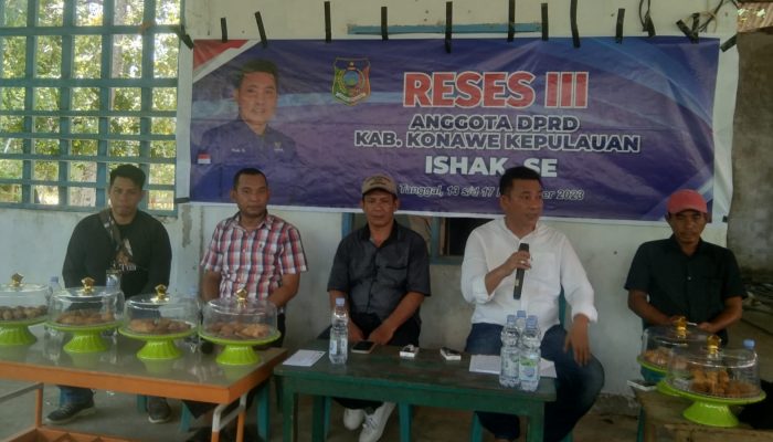 Reses di Tiga Tempat, Ketua DPRD Konkep Siap Perjuangkan Aspirasi Masyarakat
