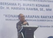 Berikan Kuliah Umum Mahasiswa di Jakarta, Berikut Pesan Pj Bupati Konawe