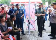 Wujudkan Sinergitas, Kapolri dan Panglima TNI Lakukan Bhakti Sosial dan Kesehatan di Papua