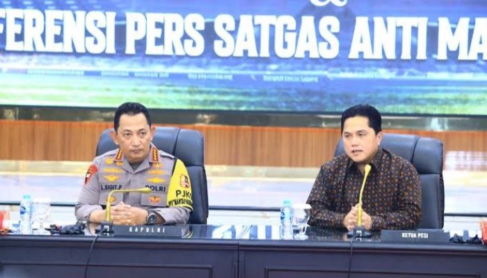 Polri dan PSSI Komitmen Ciptakan Iklim Sepakbola yang Baik di Indonesia