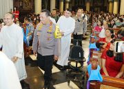 Kapolri Tinjau Gereja Katedral dan GRII