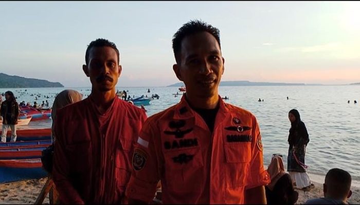 Wisata Nirwana Ramai Pengunjung Basarnas Baubau Siaga