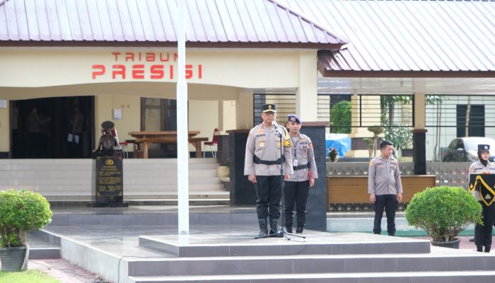 Pimpin Apel Kesiapan Pam TPS, Wakapolda Ingatkan Ini