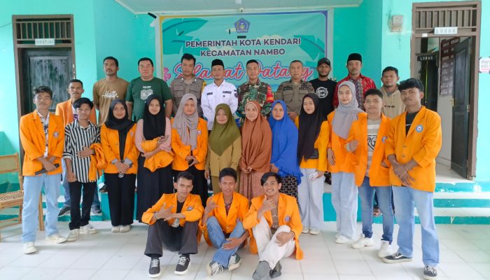 Mahasiswa KKN MBKM UHO Kel. Tobimeita Awali Kegiatan Yang Tepat 