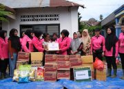 Peduli Sesama, Bhayangkari Sultra Salurkan Bantuan bagi Korban Banjir