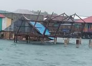 Cuaca Buruk, Sejumlah Rumah Warga di Wakatobi Rusak Diterjang Angin Kencang