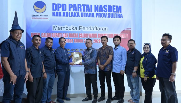 Bacabup Kolut, Sumarlin Manjja Kembalikan Formulir ke Nasdem