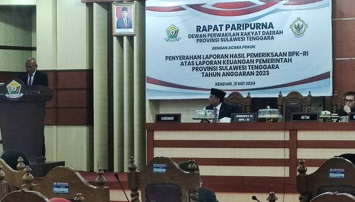 Realita WTP Pemprov Sultra, Ada Temuan BPK