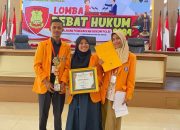 Mahasiswa Ilmu Hukum UHO Raih Juara 1 Lomba Debat Hukum Tingkat Provinsi Polda Sultra