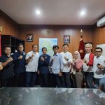Silaturahmi Pengurus PWI Sultra dengan Kabinda