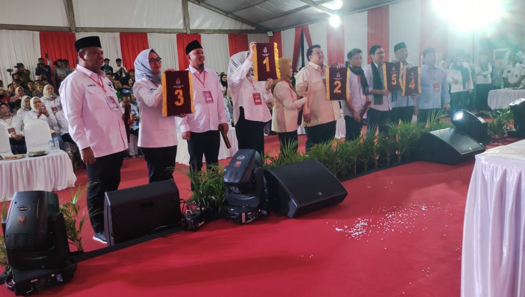 Ini Nomor Urut Paslon Walikota dan Wakil Walikota Kendari