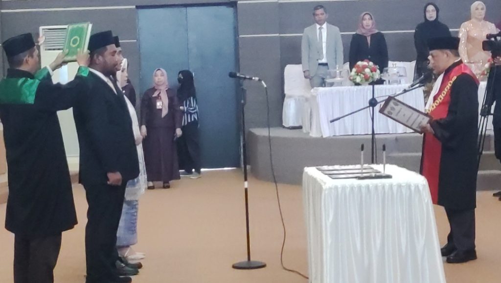 Pimpinan DPRD Kendari Periode 2024-2029 Resmi Dilantik