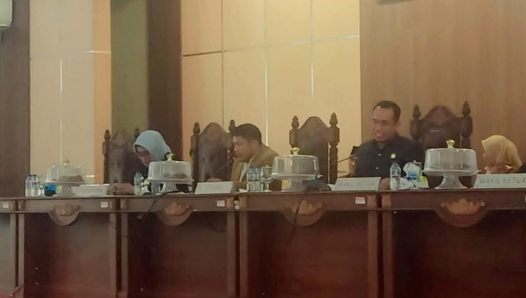 DPRD Muna Gelar Paripurna Raperda APBD-P Tahun Anggaran 2024
