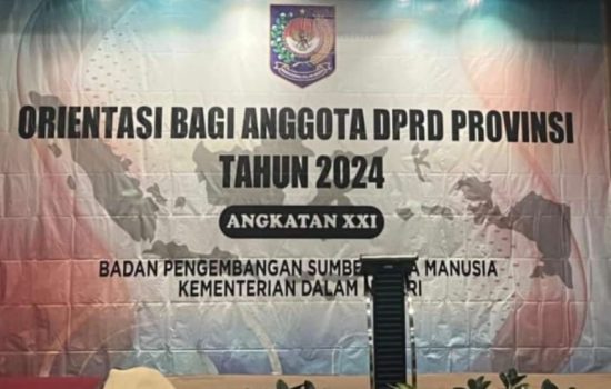 Besok 45 Anggota DPRD Sultra Mengikuti Orientasi di Jakarta