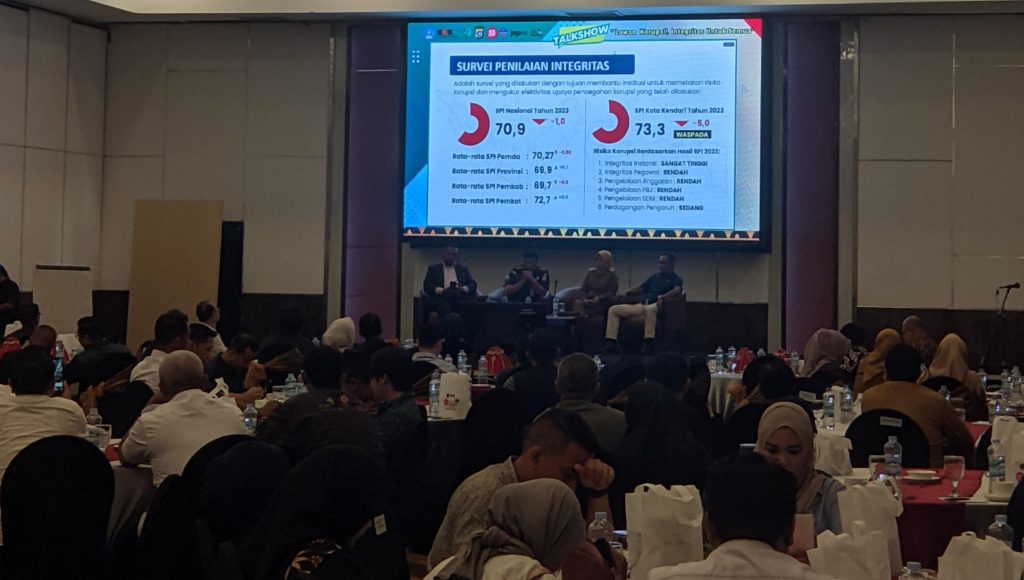 Inspektorat Kendari Gelar Talk Show Perkuat Komitmen Integritas Berantas Korupsi