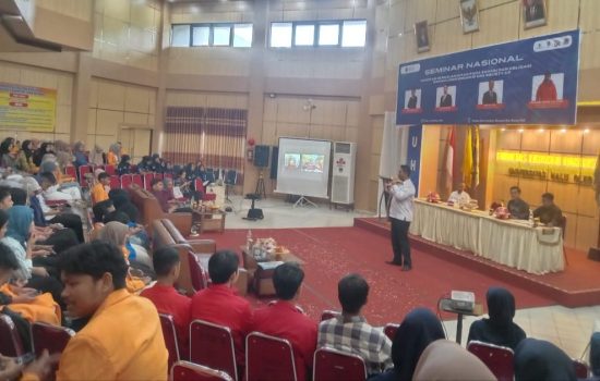 HMJ Akuntansi UHO Adakan Seminar Nasional