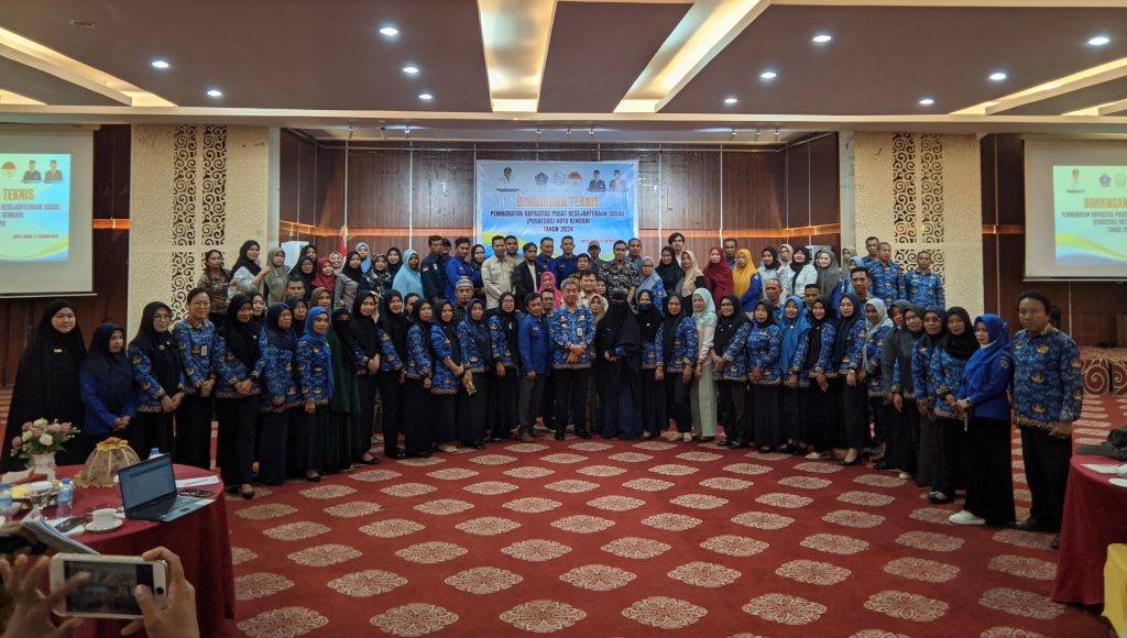Dinsos Kota Kendari Gelar Bimtek Peningkatan Kapasitas Puskesos