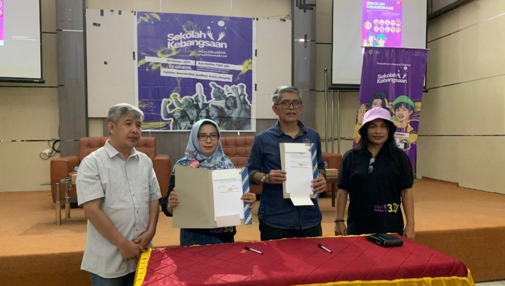 FISIP UHO dan Mafindo Teken MoU untuk Pendidikan Literasi Digital