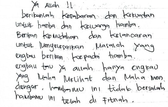 Doa Supriyani di Balik Jeruji