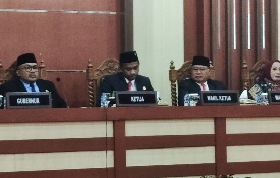 Usai Pelantikan Pimpinan, DPRD Sultra Tetapkan Alat Kelengkapan Dewan