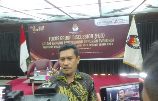Gelar FGD, Ketua KPU Kendari Sebut 4 Instrumen Bakal Jadi Pokok Pembahasan