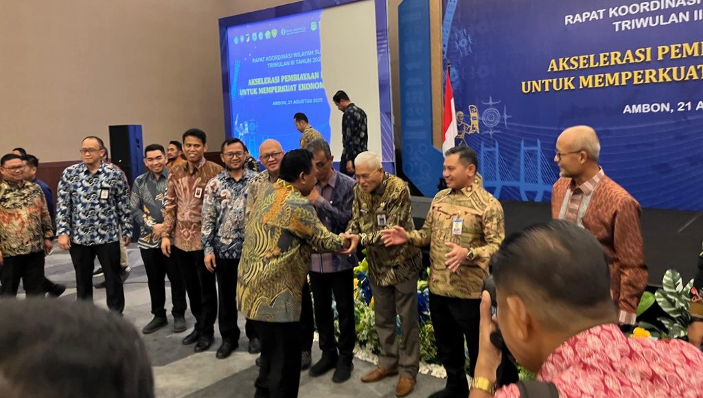Sekda Sultra Ikut Rakorwil Sulampua Triwulan III 2025 di Maluku