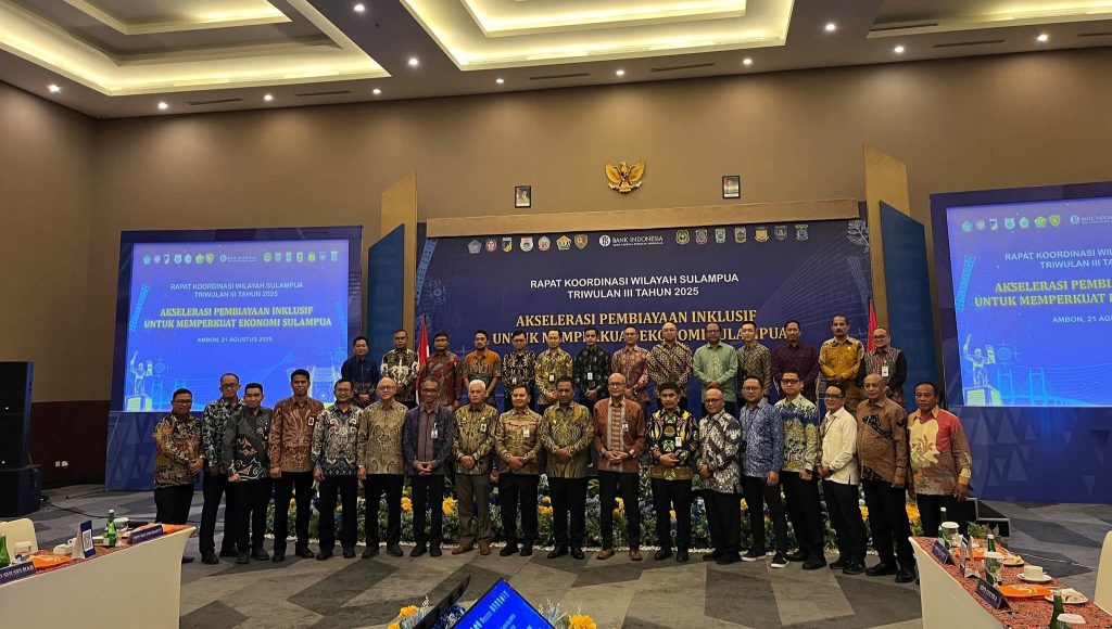 Sekda Sultra Ikut Rakorwil Sulampua Triwulan III 2025 di Maluku