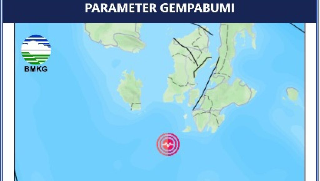 Gempa Magnitudo 2.5 Guncang Buton Selatan