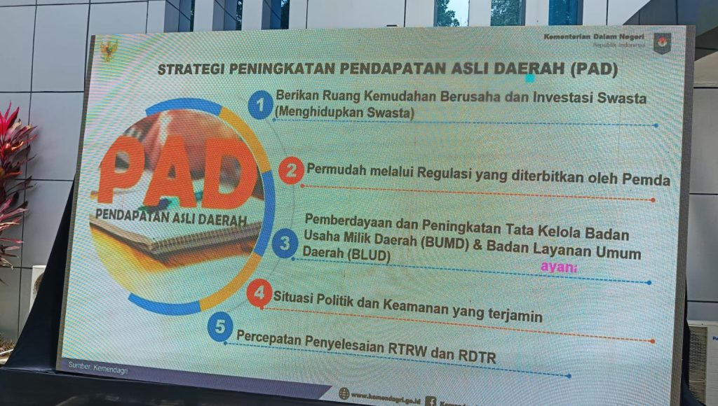Mendagri Tito Karnavian Dorong Daerah Tingkatkan PAD dan Hidupkan Sektor Swasta di Rakornas PHD Kendari