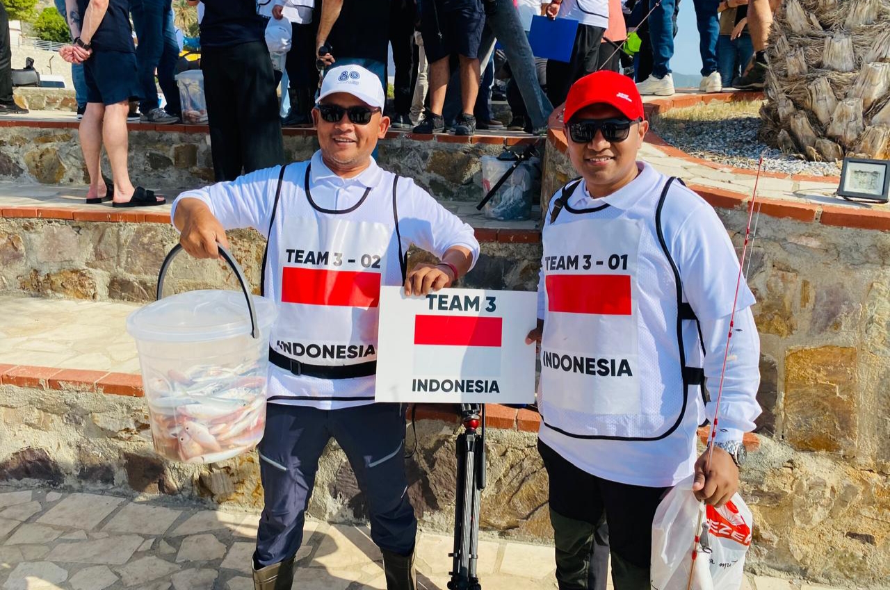 Membanggakan! ASN BPKAD Sultra Raih Juara II di Turnamen Mancing Internasional Rosatom Turkiye