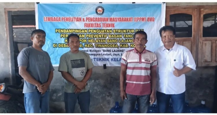 UHO Perkuat Bagan Tancap Nelayan Tinanggea