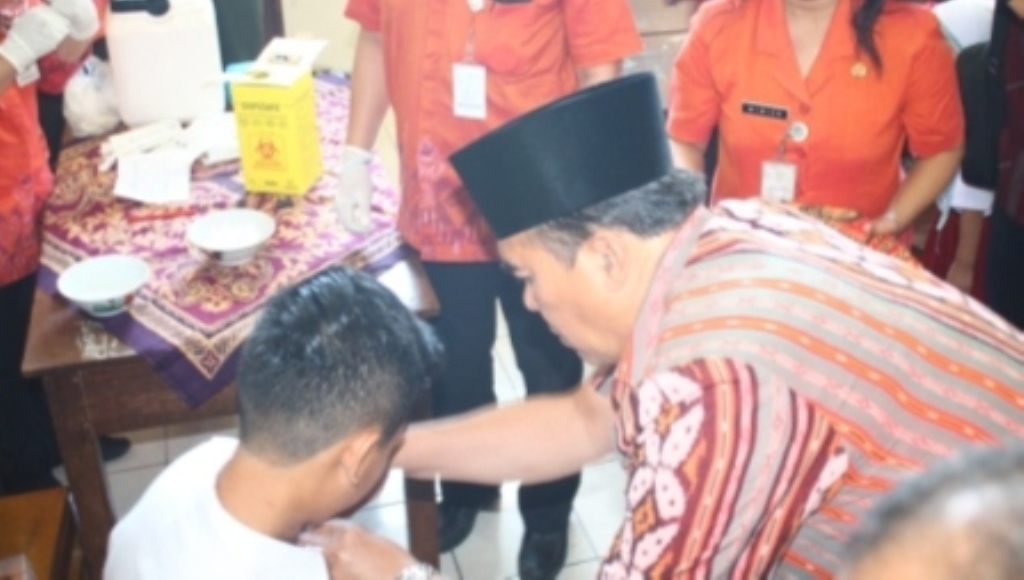 Capaian Imunisasi MR di Jepara Lebihi Target Nasional