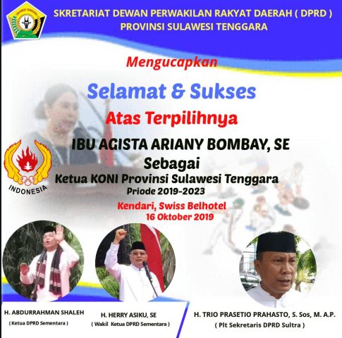 Iklan Koni DPRD Sultra