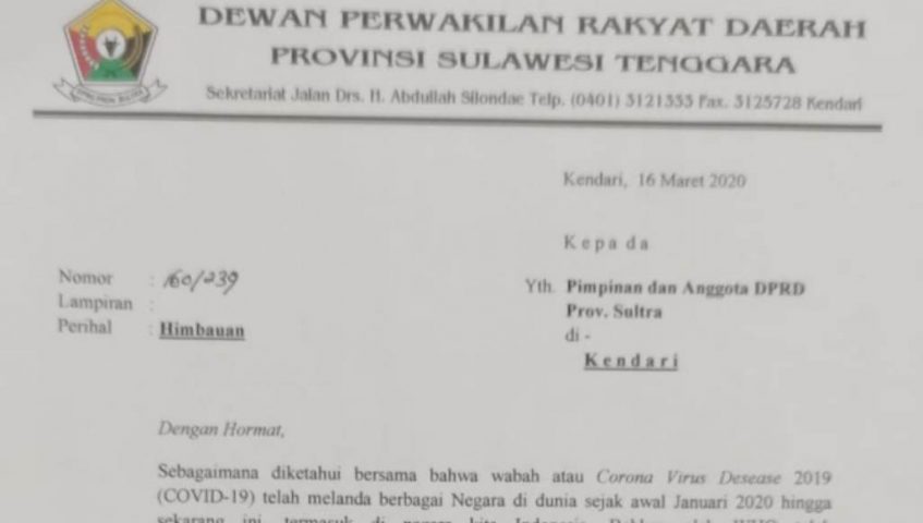 Menyoal Perjalanan Dinas Anggota DPRD Sultra, Komisi III : Bukan Pelanggaran