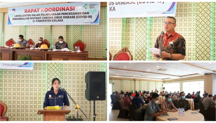 Perkuat Sinergitas Pencegahan dan Pengendalian Covid-19, Dinkes Kolaka Gelar Rapat Koordinasi